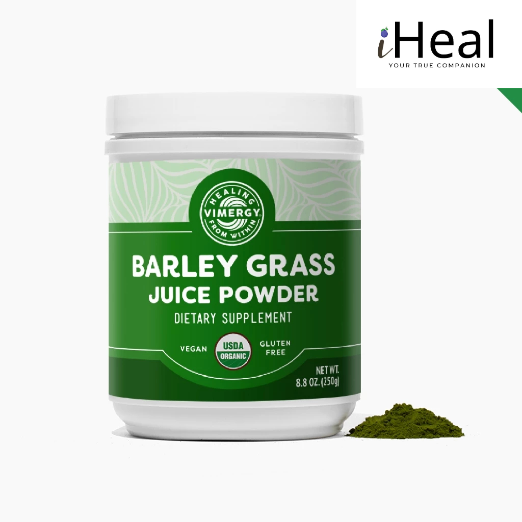 Bột Đại Mạch Ép Vimergy – Barley Grass Juice Powder 250g | Detox, Chlorophyll, Tăng Dinh Dưỡng