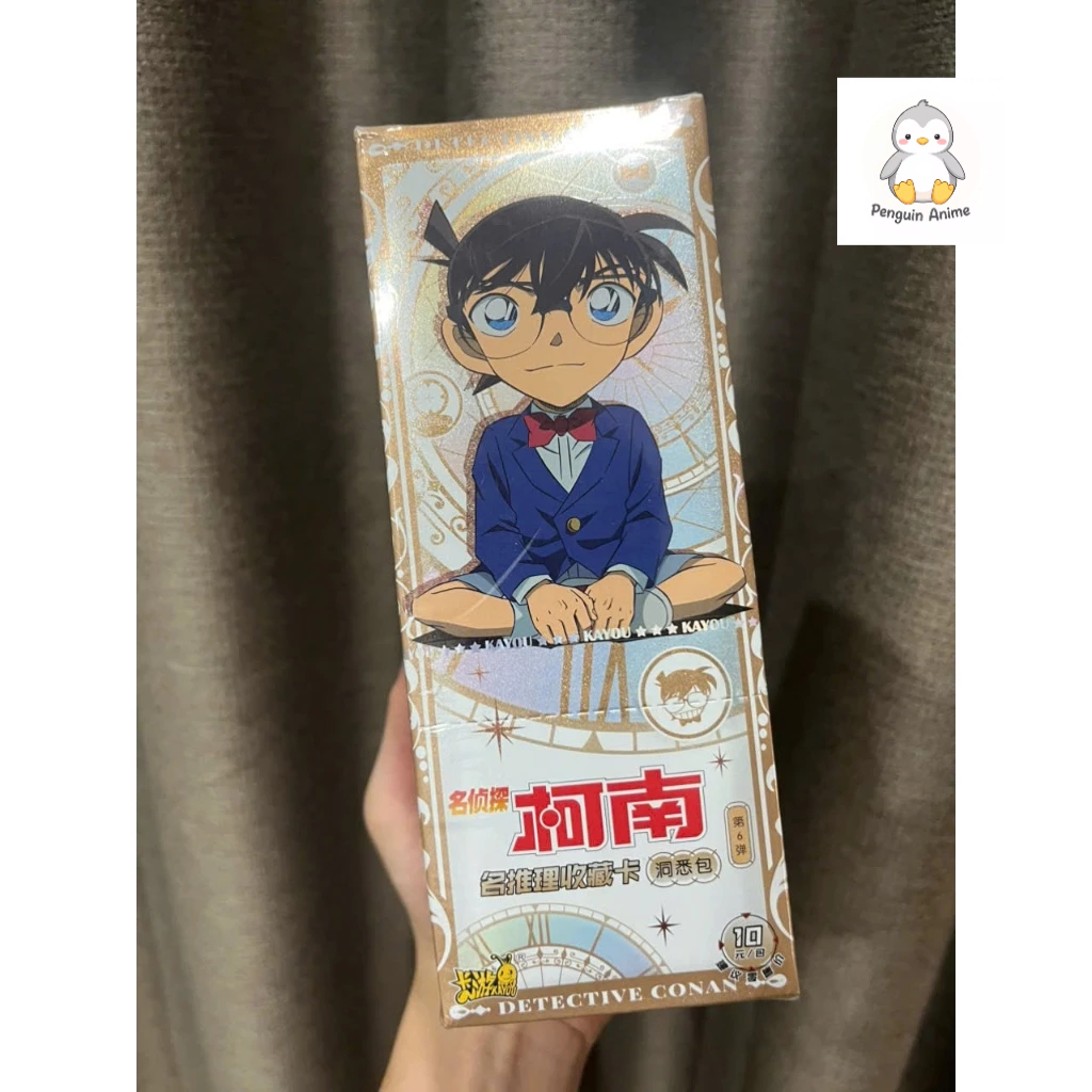 Chính hãng Kayou, Thẻ nhân phẩm Conan, Thẻ Conan Vol.6 Kayou, Blindbox thẻ bài, Trò chơi thẻ bài
