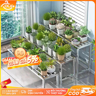 Olife Kệ bậc thang trưng bày cây cảnh giá đỡ cây nhiều tầng chậu cây cảnh kệ trưng bày hoa cây cảnh