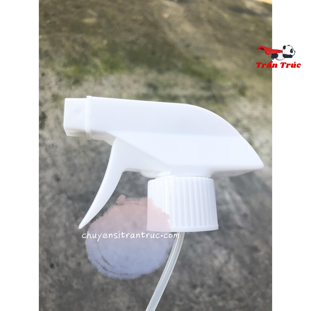 Combo 5 Vòi xịt phun sương phi 28 trắng [cò xịt phun sương phi 28] dùng cho chai đựng cồn, dung dịch sát khuẩn