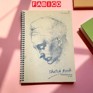 Sổ Vẽ Lò Xo Phác Thảo A4 Master Art 30 Tờ Giấy 150gsm Vẽ Sketch S202