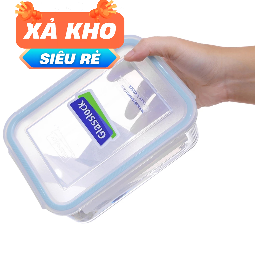 Hộp thủy tinh Glasslock 1000ml MCRB100 Hàn Quốc- Larva Store