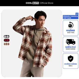 [OUTLET - KHÔNG ĐỔI TRẢ]Áo sơ mi Flannel 100% Cotton mềm mại ấm áp dễ chịu Coolmate