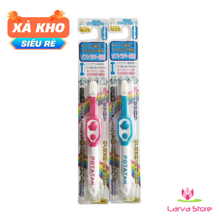 Bàn chải đánh răng Potatan cho trẻ từ 2 tuổi hàng Nhật - Larva Store