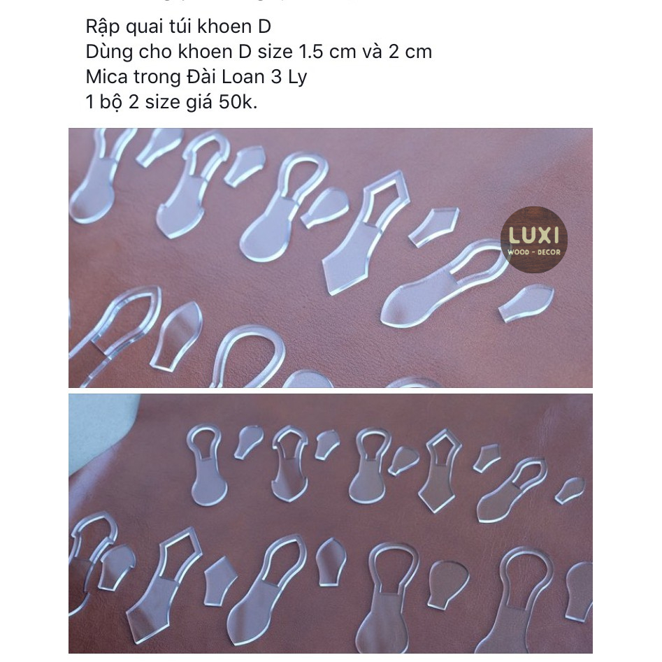 Rập quai túi khoen D