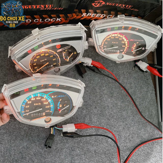    Gi ảm Ngay 50K   Đồng Hồ Spark LC4V_Lắp Cho Các Dòng Xe: Sirius 110 Sirius 50 Ex 4s Ex 2010_Logo NVM. Có Nhiều Màu! 