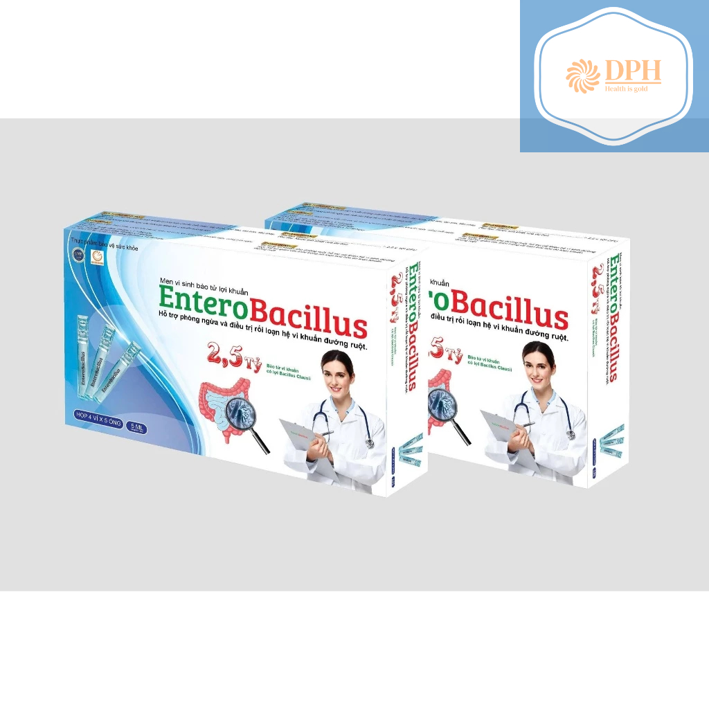 MEN VI SINH BÀO TỬ LỢI KHUẨN_ENTERO BACILLUS_HỖ TRỢ PHÒNG NGỪA RỐI LOẠN HỆ VI KHUẨN ĐƯỜNG RUỘT