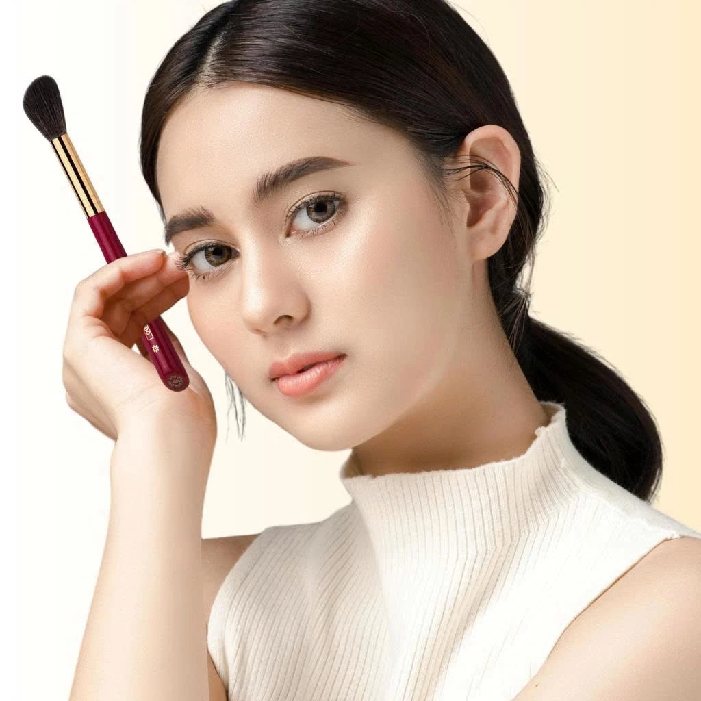 CHICHODO Angled Multifunctional cọ má nhỏ /hightlight/phủ nhỏ chất lông mềm mượt, chuyên dùng makeup | BigBuy360 - bigbuy360.vn