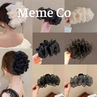 Kẹp tóc nơ tiểu thư Memeco nhiều mẫu lấp lánh hot trend 2025