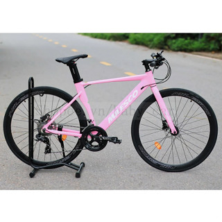 Xe Đạp Touring MILESCO EX-T Khung Nhôm Không Mối Hàn, Phanh Dầu, Cối Nổ Siêu Trớn, Bộ Đề Shimano 16 Tốc Độ, Vành Nhôm