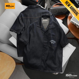  Áo Sơ Mi Nam Denim Cuban ICON DENIM EST.19 SMID0319 