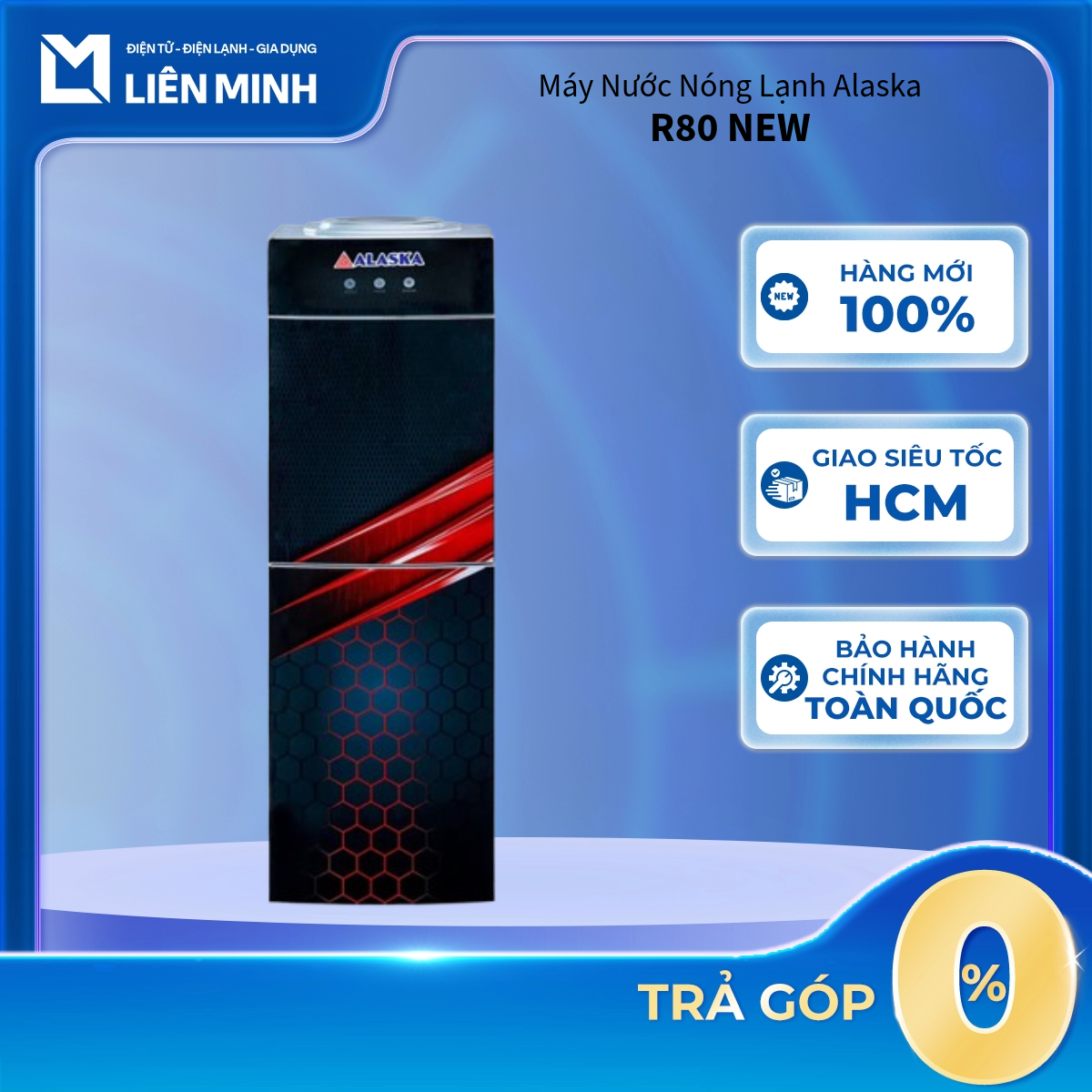 R 82 / R80 NEW / R80C NEW / R86 / RL99 - Máy Nước Nóng Lạnh Alaska R82 [Giao Toàn Quốc]