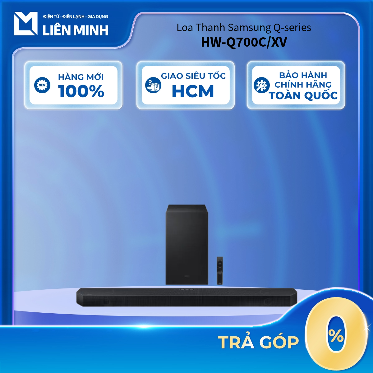 HW-Q700C/XV / HW-S700D/XV / HW-S800B/XV - Loa Thanh Samsung - Bảo Hành Chính Hãng
