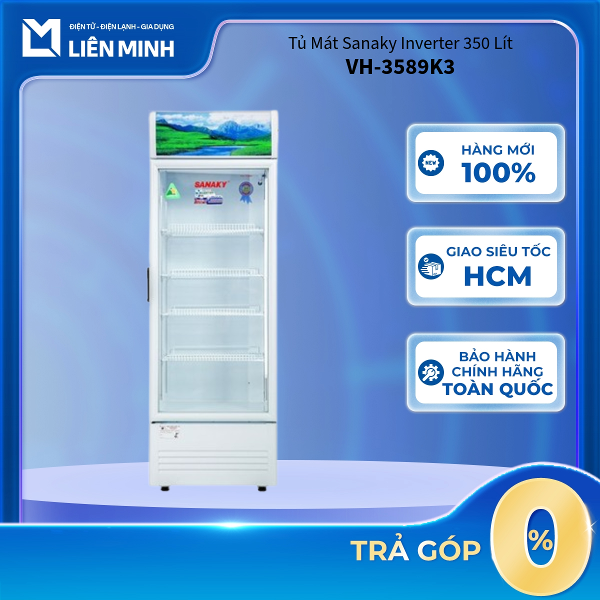 VH-3589K3 - Tủ Mát Sanaky VH-3589K3 - Bảo Hành Chính Hãng .