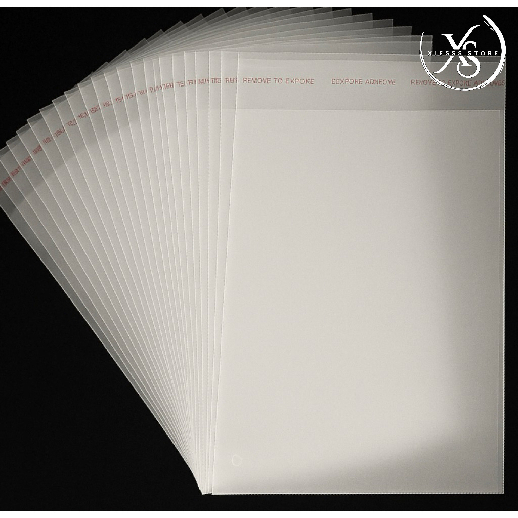 1KG Túi HD mờ băng keo dán miệng có lổ thông hơi đựng quần áo giày dép thời trang-Xiesss Store