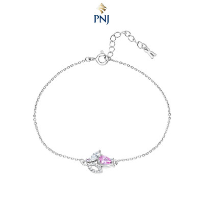 Lắc tay Bạc đính đá STYLE By PNJ ZTMXW060004