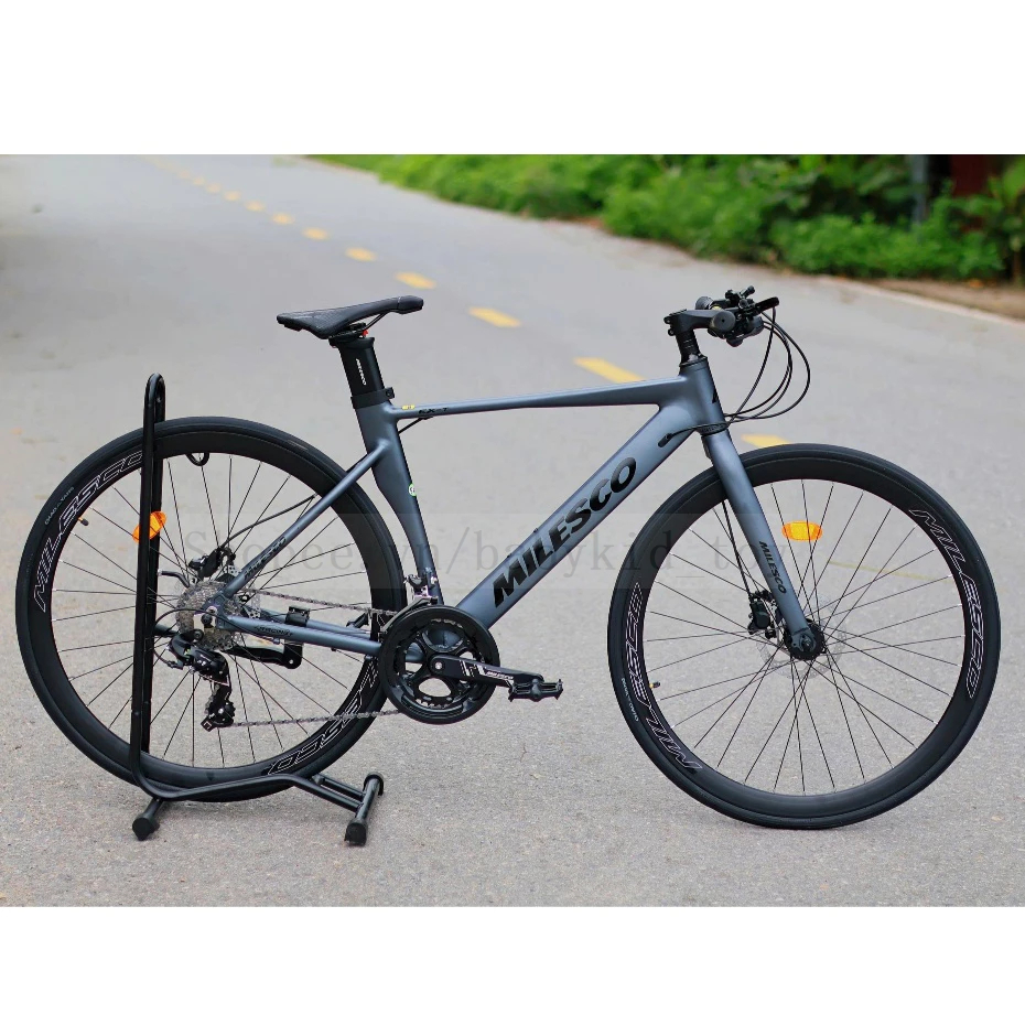 [Hoả Tốc] Xe Đạp Touring MILESCO EXT Gen 2 Khung Nhôm 6061 Không Mối Hàn, Phanh Dầu, Cối Nổ, Bộ Đề S