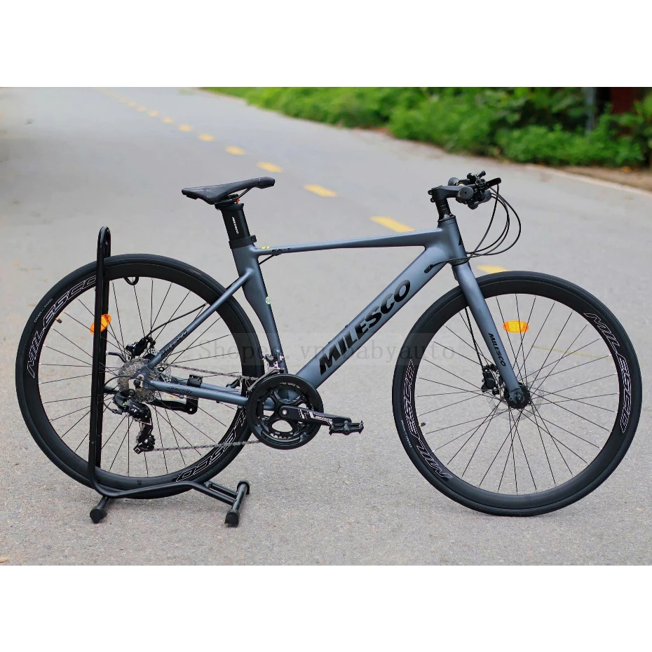 [Hoả Tốc] Xe Đạp Touring MILESCO EXT Gen 2 Khung Nhôm 6061 Không Mối Hàn, Phanh Dầu, Cối Nổ, Bộ Đề S