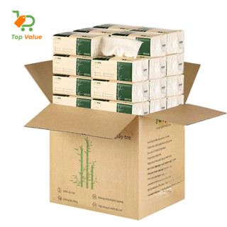 [Top Value] Thùng 30 gói 300 tờ giấy ăn gấu trúc YCOOL ES-50.5 - Hàng chính hãng cao cấp