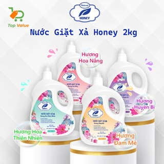 [Top Value] Nước giặt xả Honey MA3-1711-5 can 2kg làm sạch hiệu quả và lưu hương bền lâu