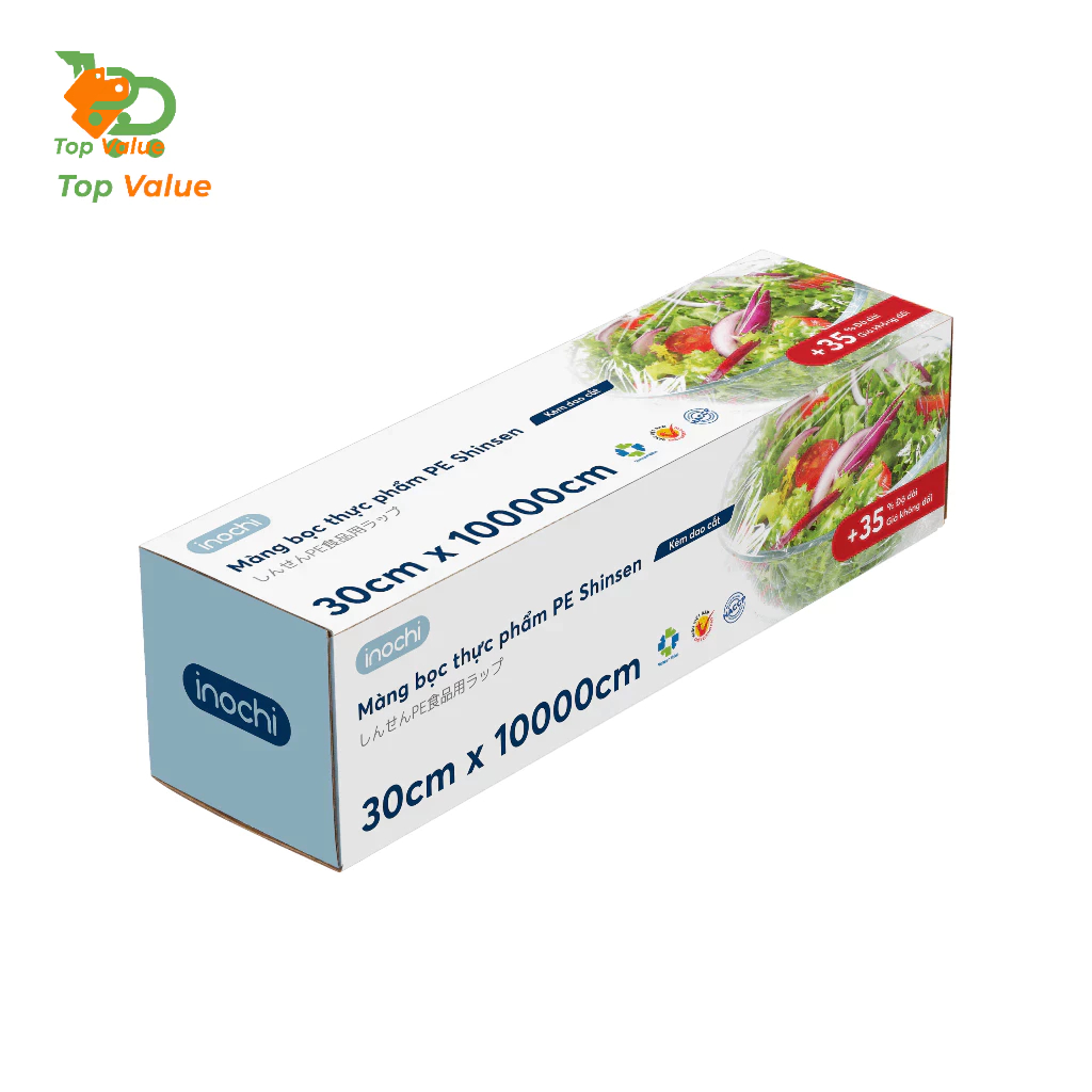 [Top Value] Màng bọc thực phẩm PE Shinsen INOCHI12 bảo quản thực phẩm tiện lợi, bảo vệ sức khỏe.