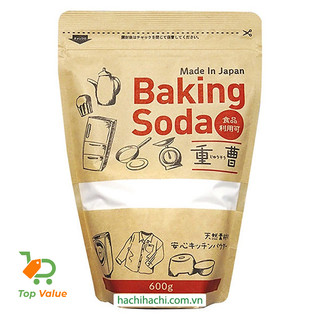   Top Value  Tẩy rửa diệt khuẩn Baking soda FL47 bột tẩy rong rêu 600g 