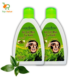   Top Value  Gel Lột Mụn Lucky Star SP007 Hương Trà Xanh 200ml 