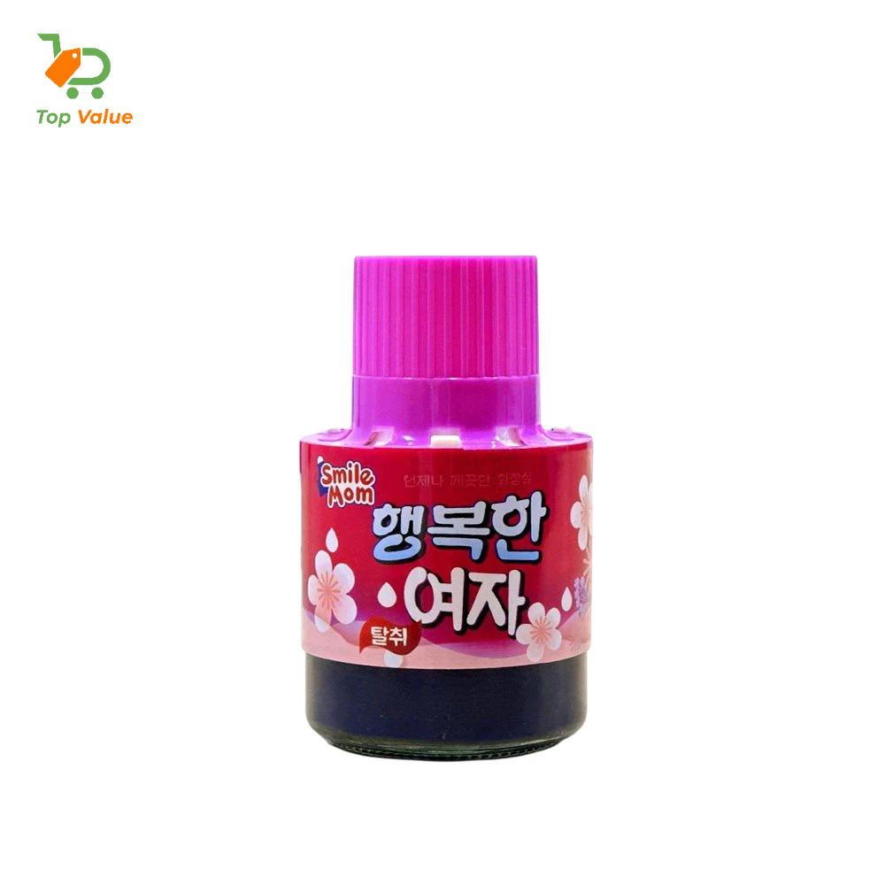 Chai thả bồn cầu Smile Mom CH34 màu tím
