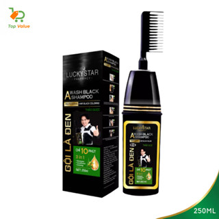 [Top Value] Dầu Gội Phủ Bạc LUCKY STAR FM1-1042-63 Màu Đen Phủ bạc mái tóc nhanh chóng