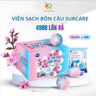 [Top Value] Combo 10 Viên Thả Bồn Cầu Sucare FM2-0023-102 Làm Sạch Mảng Bám, Khử Mùi Hôi Nhà Vệ Sinh