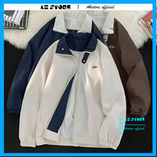 Áo khoác gió nam nữ 2 lớp chống nước chống gió cao cấp, áo gió nam nữ cổ bẻ chất gió tráng bạc ngăn tia UV 2025 -AHSTORE