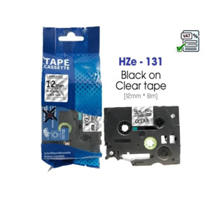  Tem Nhãn HZe 12mm*8M dùng cho máy in nhãn Brother Aimo  PT-E110 PT-E300VP E1000Pro...  
