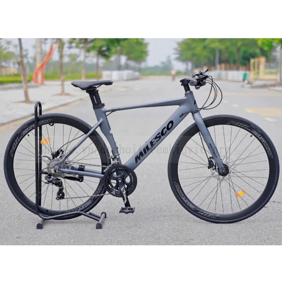 [Hoả Tốc] Xe Đạp Touring MILESCO EXT Gen 2 Khung Nhôm 6061 Không Mối Hàn, Phanh Dầu, Cối Nổ, Bộ Đề S