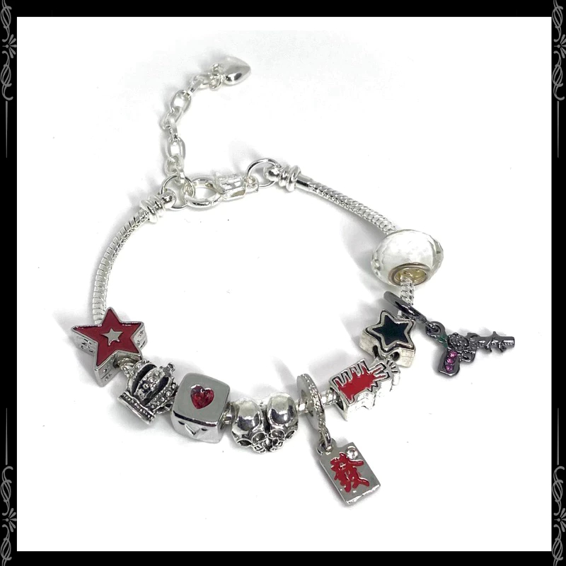 Vòng Tay Charm Bạc 925 Chống Gỉ,Vòng Tay Nam Nữ Phong Cách Gamble Bracelet (Access Workshop ) | BigBuy360 - bigbuy360.vn