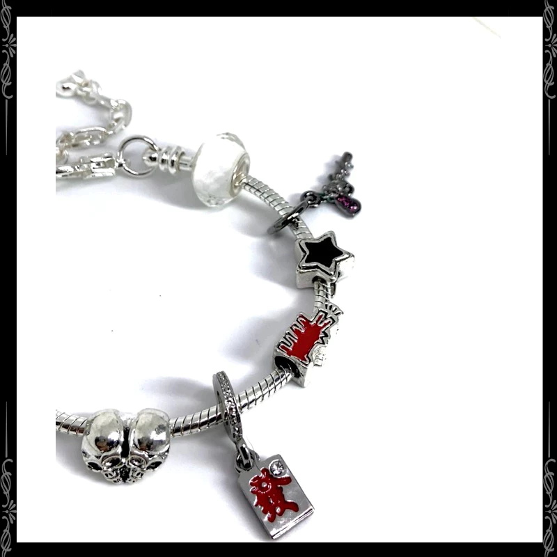 Vòng Tay Charm Bạc 925 Chống Gỉ,Vòng Tay Nam Nữ Phong Cách Gamble Bracelet (Access Workshop ) | BigBuy360 - bigbuy360.vn