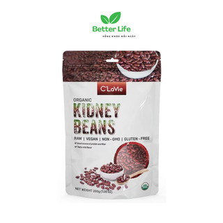 Đậu đỏ Kidney Hữu Cơ C’LaVie 200g (Đậu Thận)