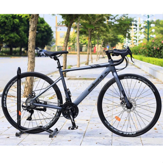 Xe Đạp Road MILESCO R900E Khung Nhôm Không Mối Hàn, Cối Nổ ATA 7 tầng, Vành Nhôm 700C Cao 35mm,Bộ Đề L-TWO A2 21 Tốc Độ