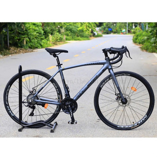  Xe Đạp Đua Road MILESCO R500E Khung Nhôm Không Mối Hàn Cối Nố Siêu Trớn Bộ Đề L-TWO A2 21 Tốc Độ Đùi Đĩa Nhôm 3 Tầng 