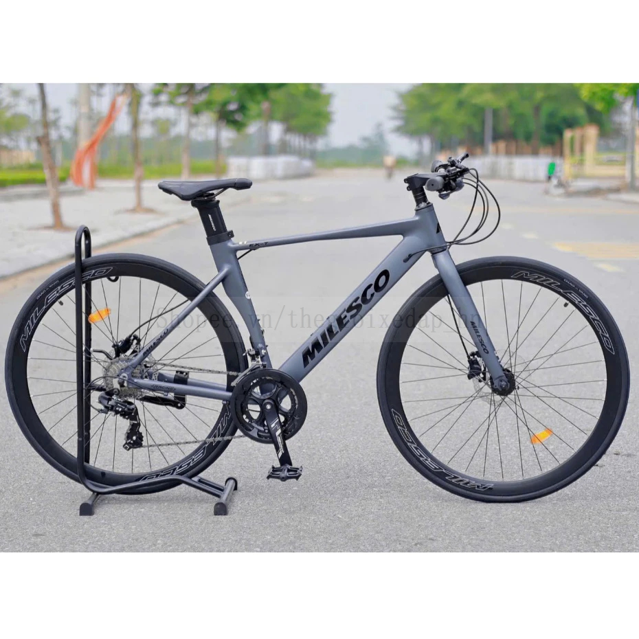 [Hoả Tốc] Xe Đạp Touring MILESCO EXT Gen 2 Khung Nhôm 6061 Không Mối Hàn, Phanh Dầu, Cối Nổ, Bộ Đề S