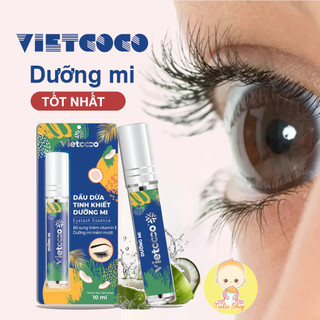  10ml – Dầu Dừa Tinh Khiết Vietcoco Ép Lạnh – Dưỡng Mi Dưỡng Lông Mày Tự Nhiên 