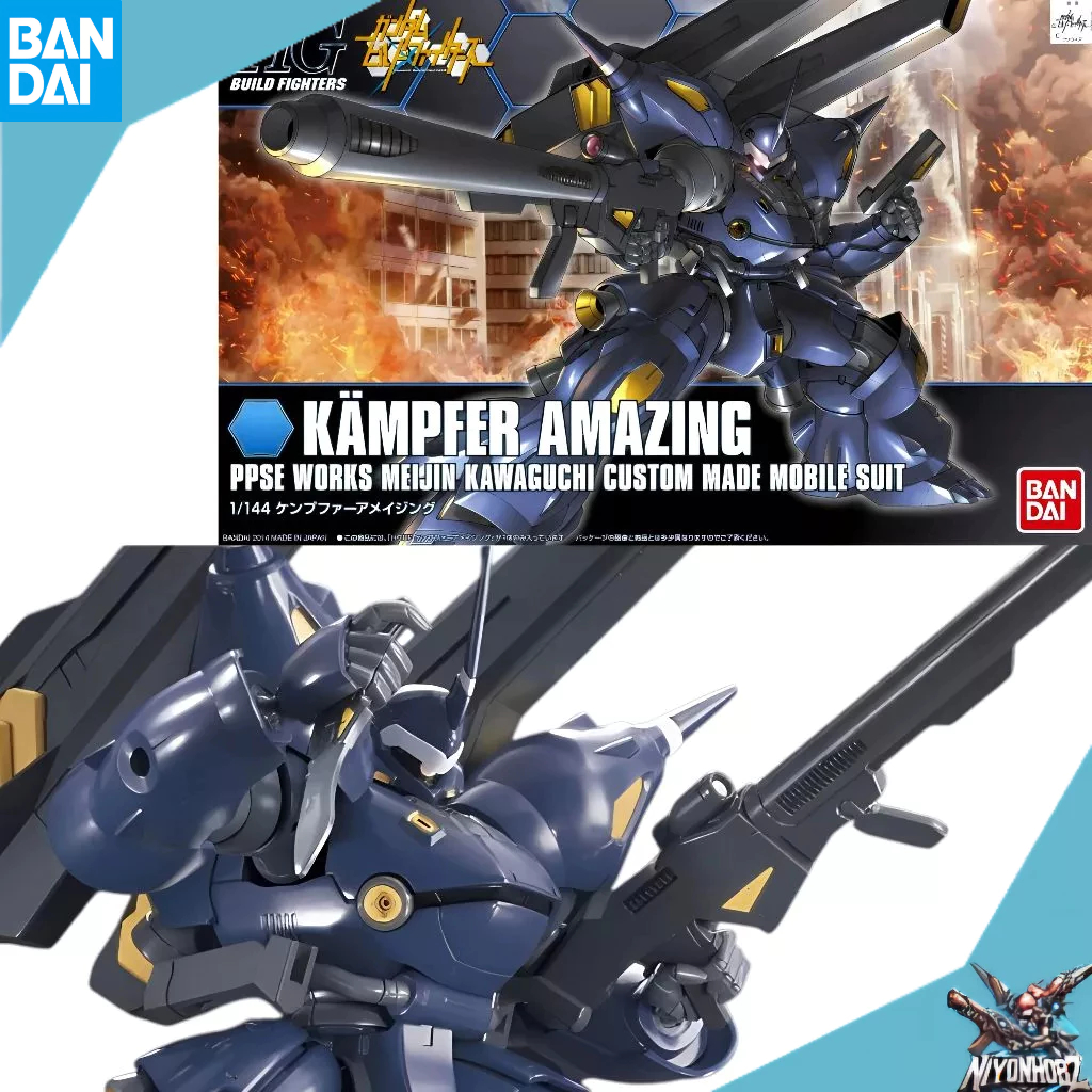 [Bandai] Mô Hình Lắp Ráp HG BF KAMPFER AMAZING 1/144 Plastic Model Kit Gunpla Chính Hãng Nhật Bản