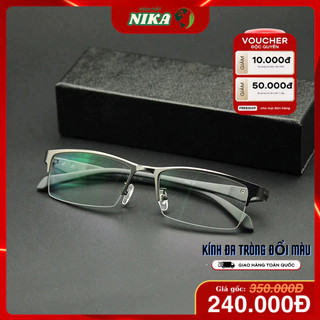  Kính Đọc Sách Đa Tròng Đổi Màu Vừa Nhìn Gần Vừa Nhìn Xa Đổi Màu Khi Ra Nắng Mã: NK-093  