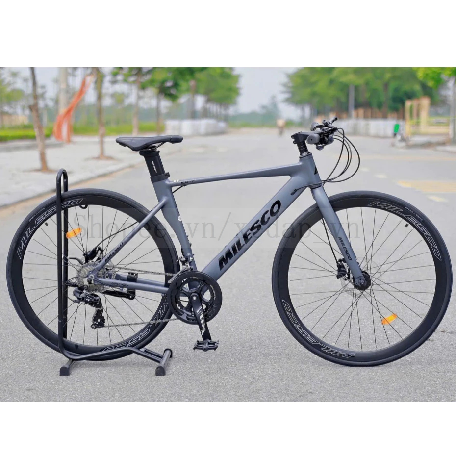 [Hoả Tốc] Xe Đạp Touring MILESCO EXT Gen 2 Khung Nhôm 6061 Không Mối Hàn, Phanh Dầu, Cối Nổ, Bộ Đề S