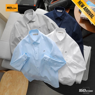  Áo Sơ Mi Nam ICON DENIM Oxford ID Embroidery Shirt SMID0338 