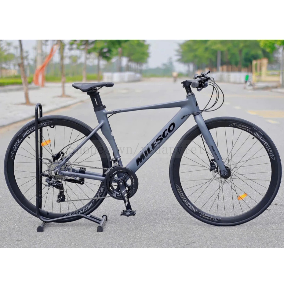 [Hoả Tốc] Xe Đạp Touring MILESCO EXT Gen 2 Khung Nhôm 6061 Không Mối Hàn, Phanh Dầu, Cối Nổ, Bộ Đề S