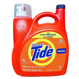   Hàng Mỹ  Nước giặt Tide Ultra Concentrated 5.02L - 152 lần giặt Siêu Đậm Đặc An Toàn Da Tay 
