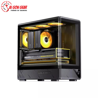 Case Jonsbo D200 Black - White ( mATX )