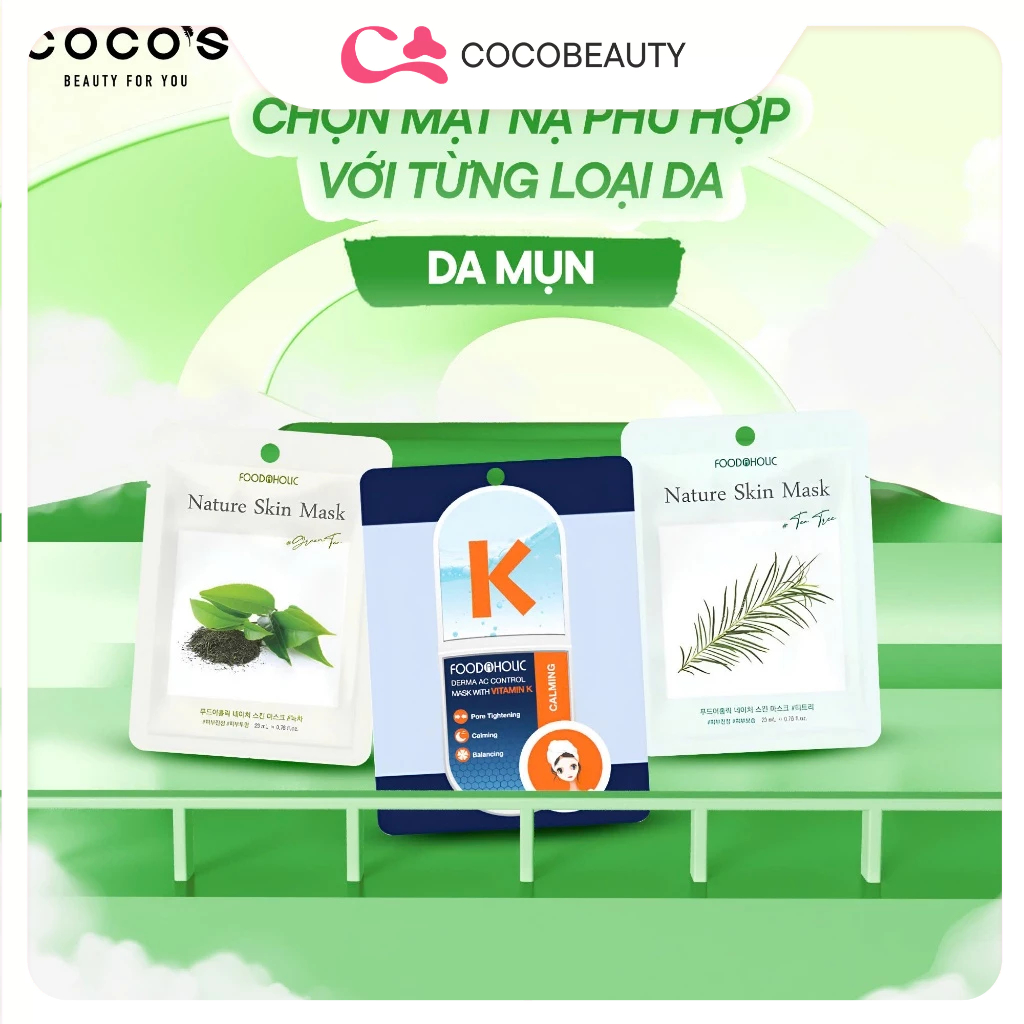 Mặt Nạ Giấy Chăm Sóc Da Toàn Diện Foodaholic Essential Mask 23g | BigBuy360 - bigbuy360.vn