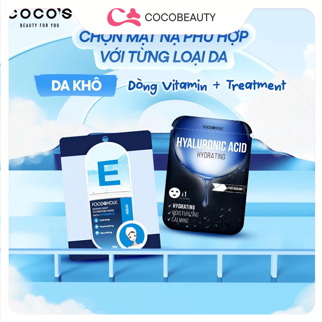 Mặt Nạ Giấy Chăm Sóc Da Toàn Diện Foodaholic Essential Mask 23g | BigBuy360 - bigbuy360.vn