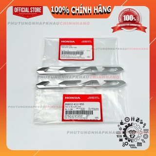 Tem chữ nổi Lead 125 2013 2014 2015 2016 chính hãng, Tem ốp sườn A B Trái Phải Lead 125